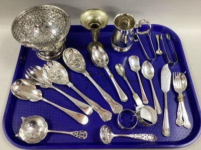 Lot 224 - A Hallmarked Silver Tea Strainer, Sheffield...