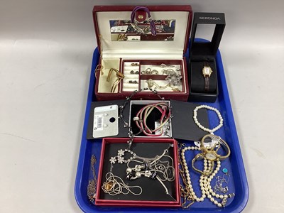 Lot 270 - A Collection of Assorted Costume Jewellery,...