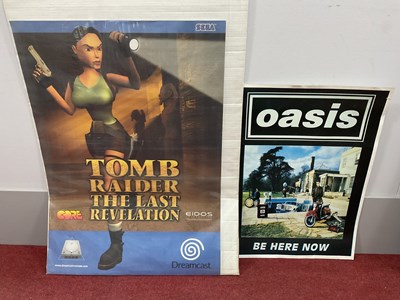 Lot 1516 - Oasis 'Be Here Now' Promo Poster 64cm x 45cm,...