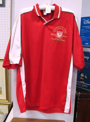 Lot 1168 - Liverpool F.C. Red Shirt, 'Champions of Europe...