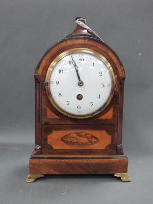 Lot 1471 - A Mid Victorian Mahogany Cased Mantle Clock,...