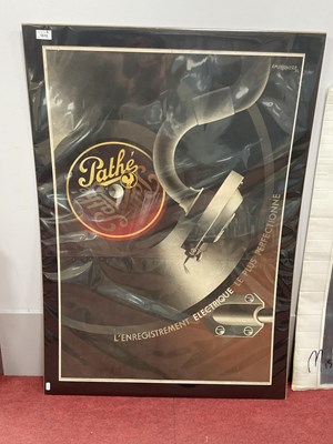 Lot 1515 - Pathe Advertising Poster, originally designed...