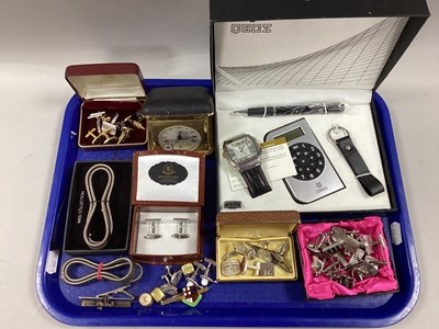 Lot 197 - A Collection of Cufflinks and Other Gent's...