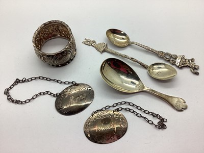 Lot 12 - A Hallmarked Silver Split Head Caddy Spoon,...