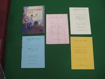 Lot 466 - 1934 Empire & Commonwealth Games in London,...