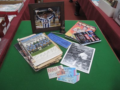 Lot 481 - Boxing - Earnie Shavers Signed Bout Scene...