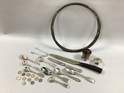 Lot 39 - A Hallmarked Silver Pyx, the Christogram "IHS"...