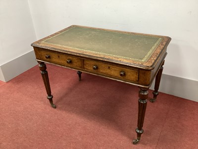Lot 1583 - A XIX Century Oak Writing Table, with...