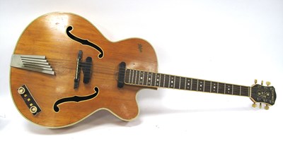 Lot 1352 - A Hofner 'President' Archtop Semi-Acoustic...