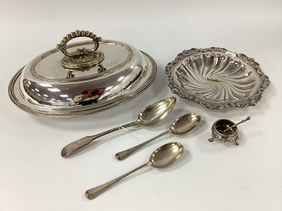 Lot 18 - Two Hallmarked Silver Rat Tail Spoons, William...