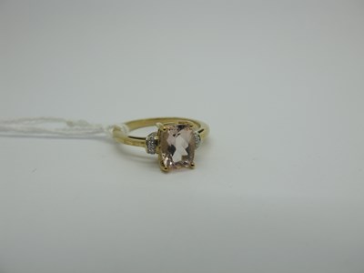 Lot 302 - A Modern 9ct Gold Single Stone Dress Ring,...