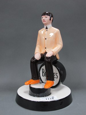 Lot 1118 - A Lorna Bailey Figure of Beatle 'Ringo', in a...