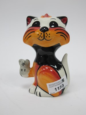 Lot 1153 - Lorna Bailey 'Hunter' the Cat, 13cm high.