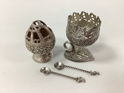 Lot 26 - Two Highly Decorative Middle Eastern Salts,...