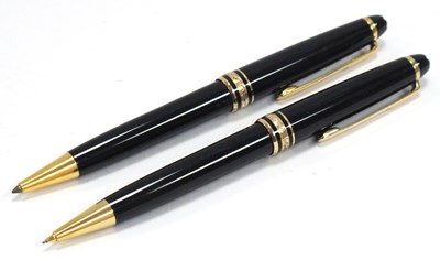 Lot 1296 - A Mont Blanc Meisterstuck Ballpoint Pen and...