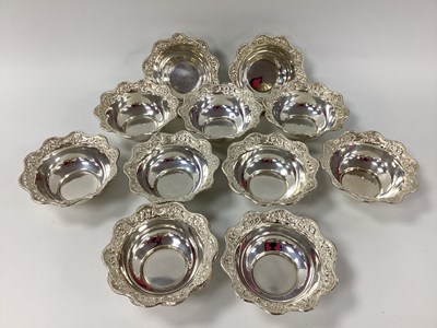 Lot 16 - A Set of Twelve Eastern Dessert Dishes, each...