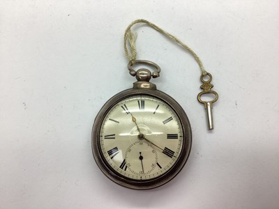 Lot 297 - A Victorian Hallmarked Silver Cased Pair Case...