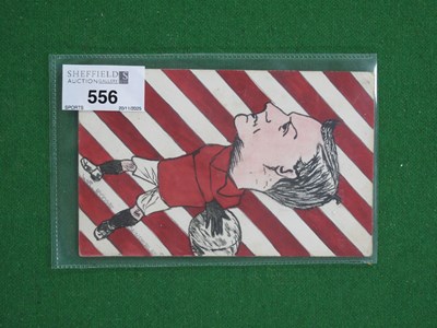 Lot 556 - L.R. Rose, Handdrawn Coloured Postcard from...