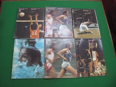 Lot 514 - 1976 Montreal Olympics Official Programmes,...