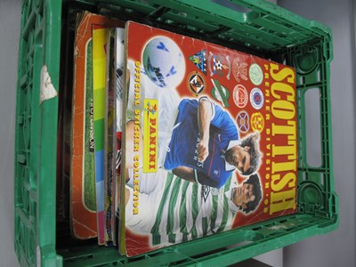 Lot 598 - Seventeen Football Sticker Albums, all part...