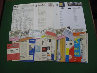 Lot 766 - 1960s Football Programmes, including 1968...