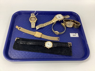 Lot 252 - Seiko 5 Gold Plated Retro Automatic Gent's...