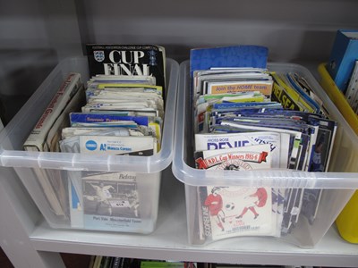 Lot 614 - Macclesfield Town H & A Programmes, 1980s and...