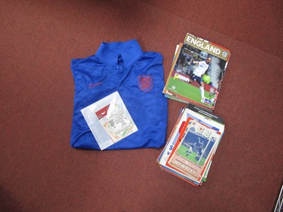 Lot 543 - England Programmes 1952 v Wales, Scotland 1949...