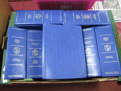 Lot 673 - Sheffield Wednesday Programmes in Official...