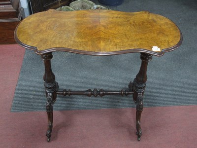 Lot 1546 - A XIX Century Walnut Occasional Table, with...