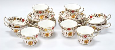 Lot 1027 - A Royal Crown Derby Porcelain “Asian Rose” Tea...