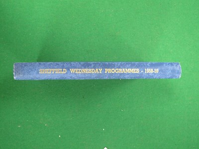 Lot 661 - Sheffield Wednesday 1958-9 Bound Album of...