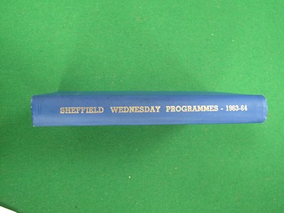 Lot 663 - Sheffield Wednesday 1963-4 Bound Album of...