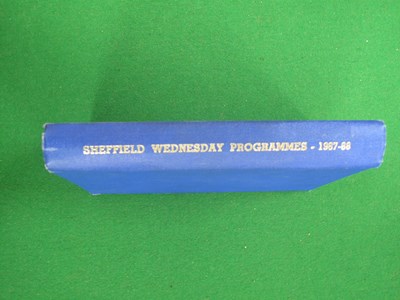 Lot 664 - Sheffield Wednesday 1967-8 Bound Album of...