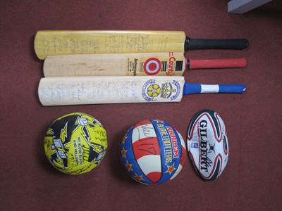 Lot 458 - Cricket Autographs 1980s/90s Derbyshire, Notts,...