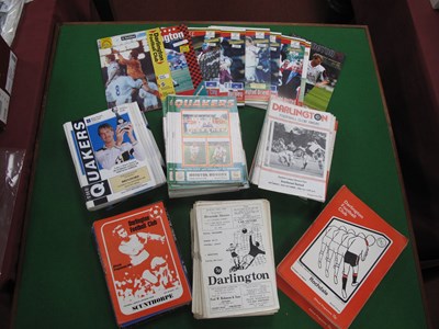 Lot 437 - Darlington Home Programmes approx 300,...