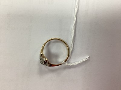 Lot 69 - An Antique Style Three Stone Diamond Ring, the...