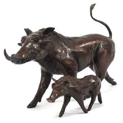 Lot 1286 - Donald Greig (South African b.1959); A Bronze...
