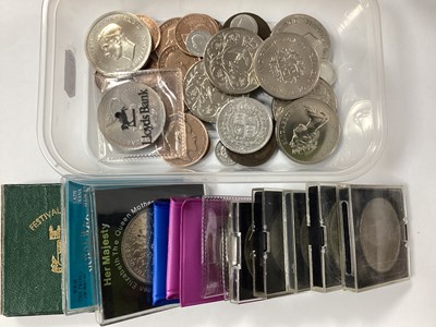 Lot 43 - Collection Of GB Coins, includes a Victoria...