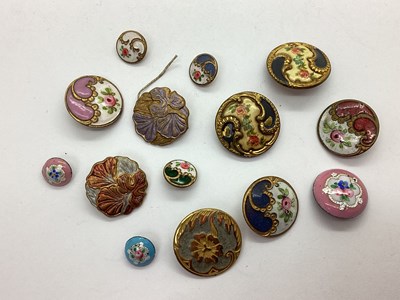 Lot 127 - A Small Collection of Antique and Later Enamel...