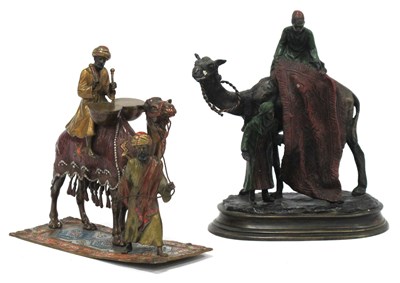 Lot 1285 - An Austrian Cold Painted Bronze Model of a...