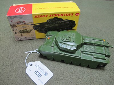 Lot 635 - Dinky 651 Centurion Tank, overall very good,...