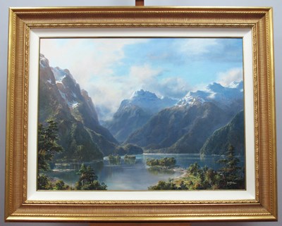 Lot 1234 - IVAN CLARKE (New Zealand b.1961) *ARR Lake...