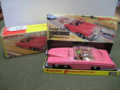 Lot 633 - Original Dinky 100 Thunderbirds Lady Penolopes...