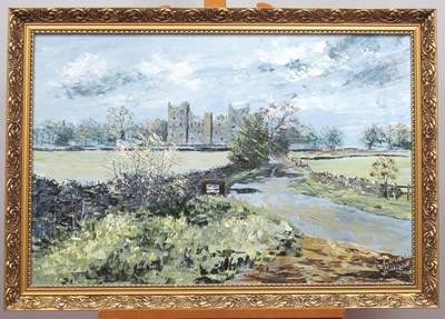 Lot 1209 - GERALD HODGSON (Late XX Century) *ARR 
Castle...