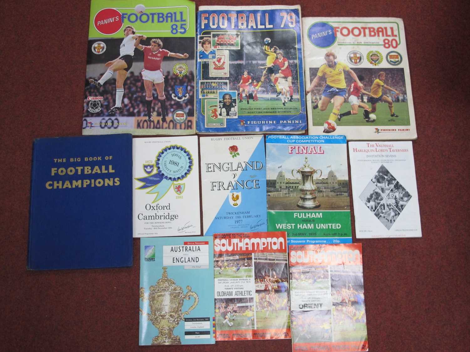 Lot 452 - Panini Football 79 Sticker Album - Complete...