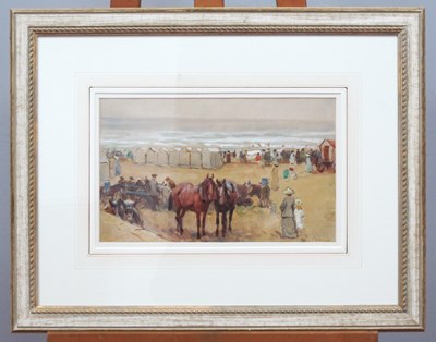 Lot 1201 - JOHN ATKINSON (1863-1924) 
Bathing Hut and...