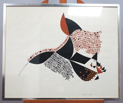 Lot 1142 - HELLA BASU (1924-80) *ARR 
'Pied Beauty' After...