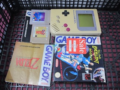 Lot 568 - An Original Nintendo Game Boy, Three games...