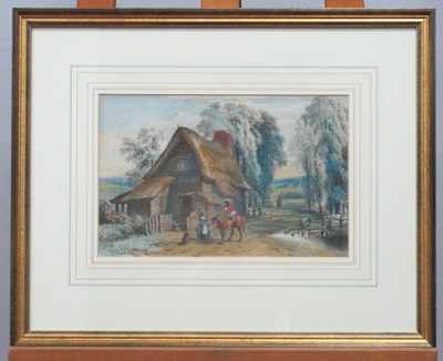 Lot 1185 - J.E. BUCKLEY (Fl. 1843-1861) 
Figures Before a...